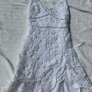 Abercrombie White Lace Dress